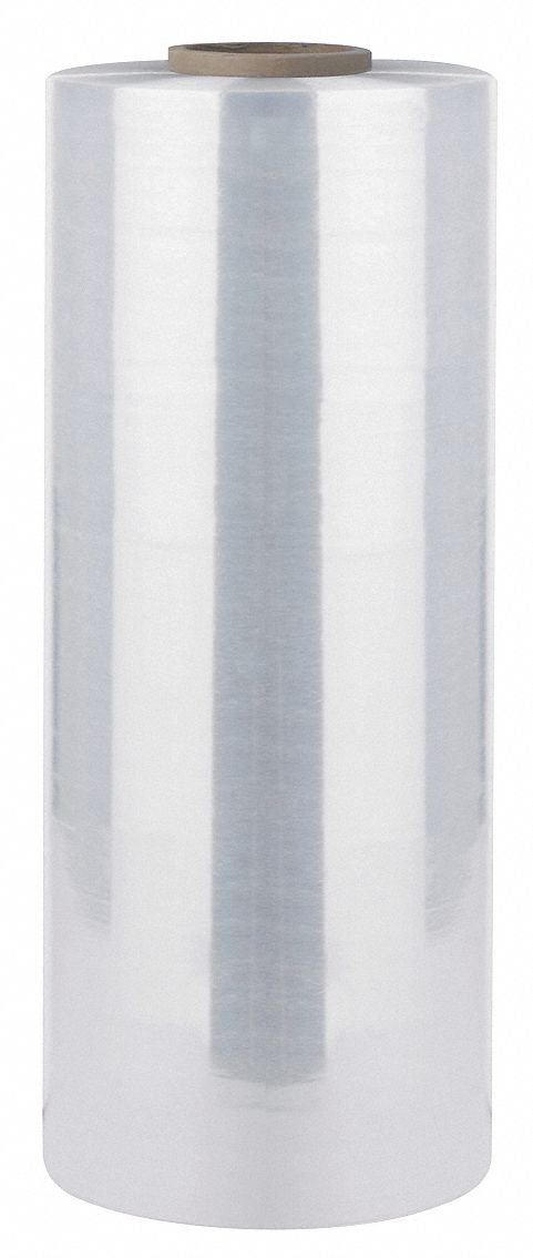 Stretch Wrap Film, 9000 Ft.x20 In, Clear