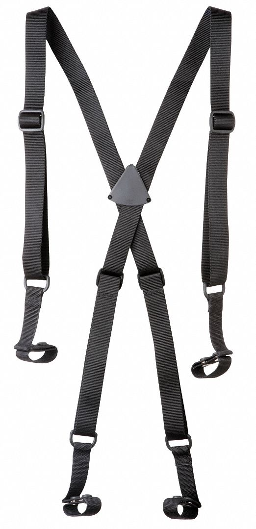 Suspenders, L/XL, Black