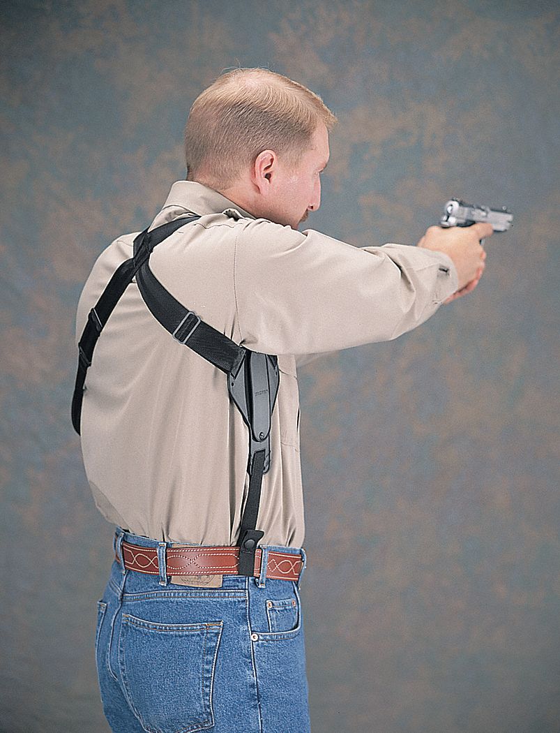 Holster, Ambi, 4-1/2 to 5 In Brl Lrg Autos