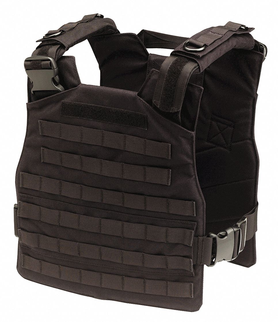 Plate Carrier Vest, Universal, Black