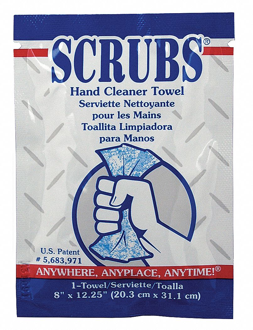 Hand Cleaner Towels, PK 100