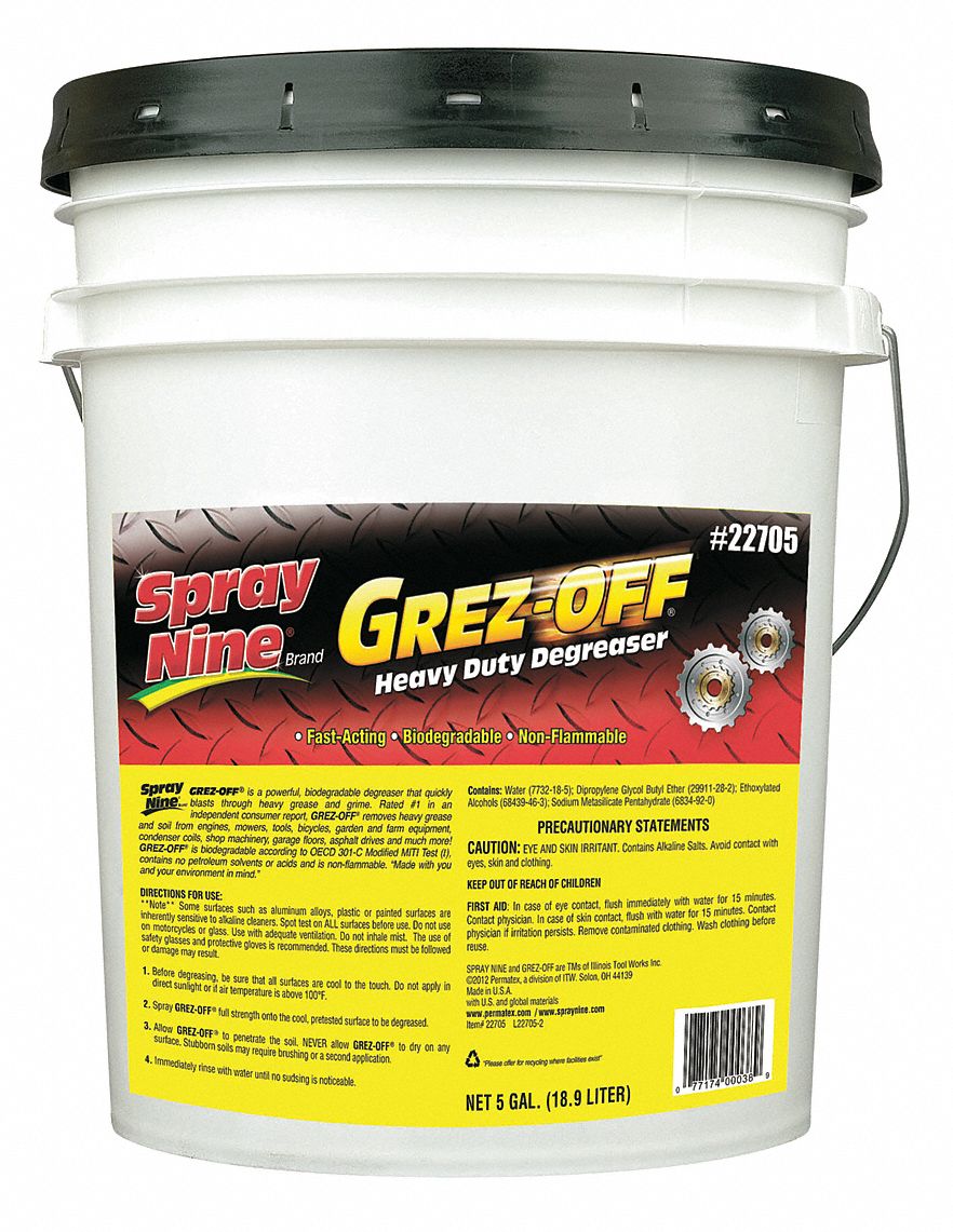Degreaser, 5 gal, Citrus