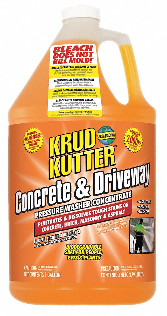 Concrete and Driveway Cleaner, 1 gal