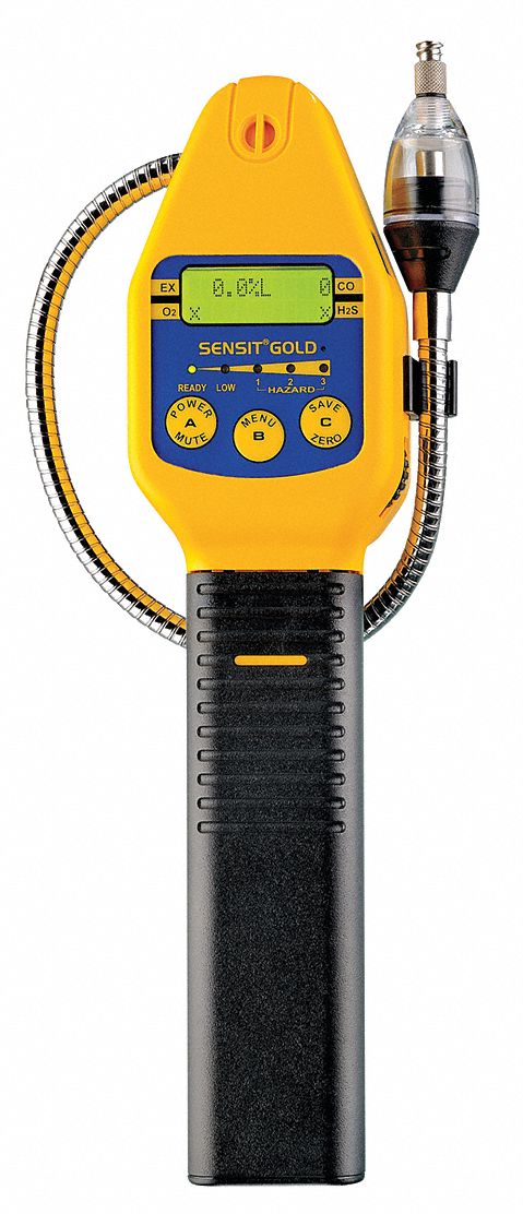 Multi-Gas Detector, LEL/CO, Yellow