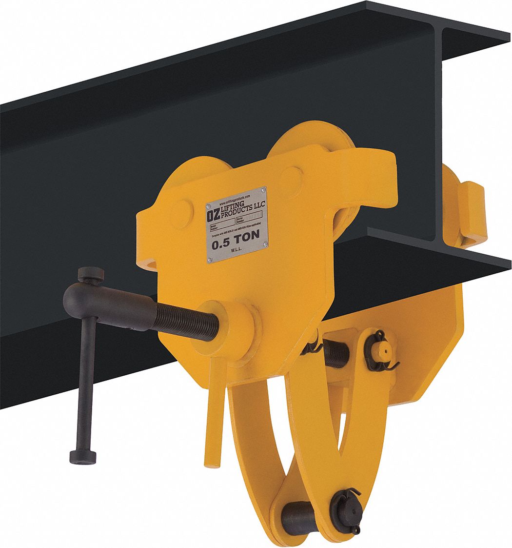 Clamp, Trolley, 1/2 Ton