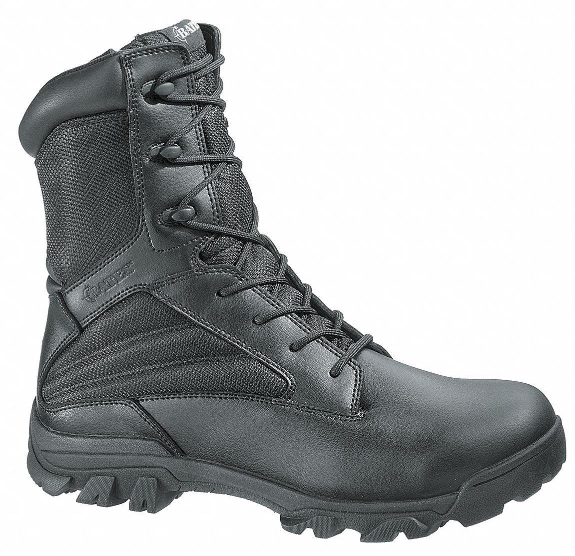 Boots, Mens, 7M, Lace, Black, PR