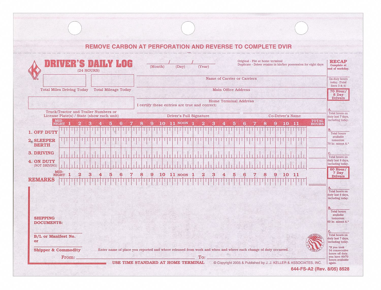 Detailed Driver Sheet, w/Carbon