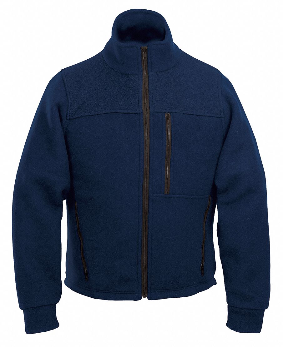 Flame Resistant Jacket, HRC2, Navy, XS