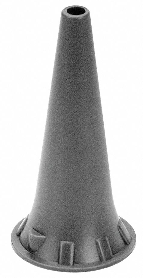 Disp Ear Specula, 2.5mm, Gray, PK 1000