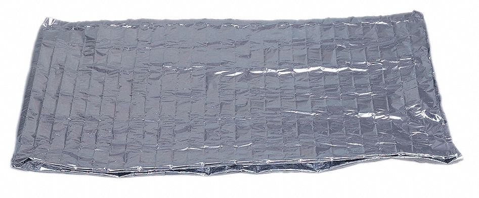 Emergency Blanket, 56 x 84 In., Silver