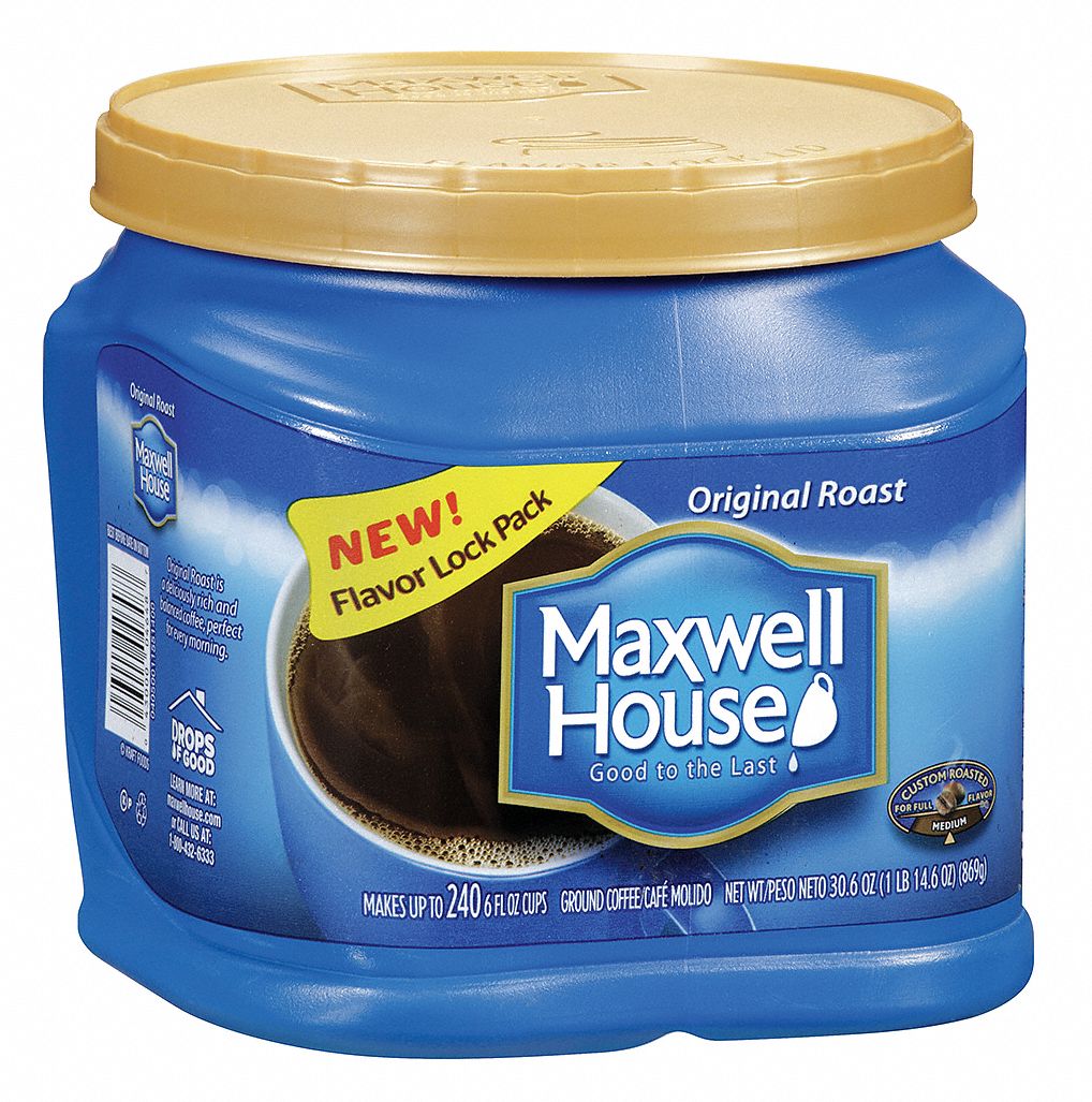 Ground Coffee, Reg, 30.6 oz, Makes 240 Cups