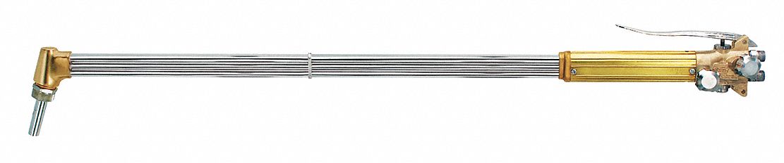 Cutting Torch, Cuts 24 In, 75 deg, 60 In L