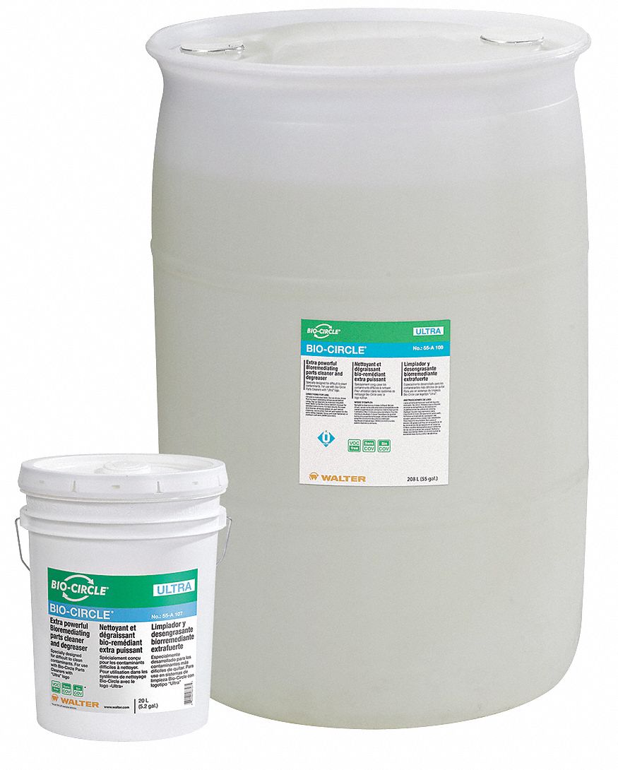 Parts Washer Cleaning Solution, 55 Gal.