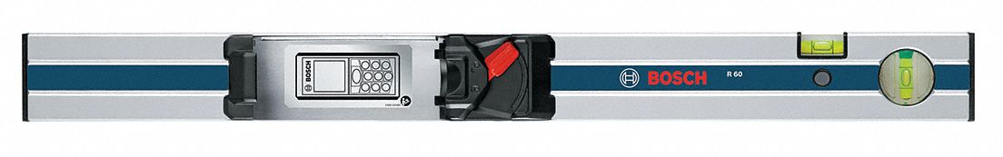 Box Beam Level, Aluminum, 24 in L, 2 Vials