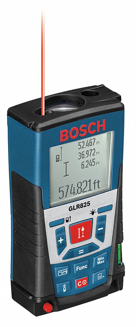 Laser Distance Meter, 2 in to 825 ft