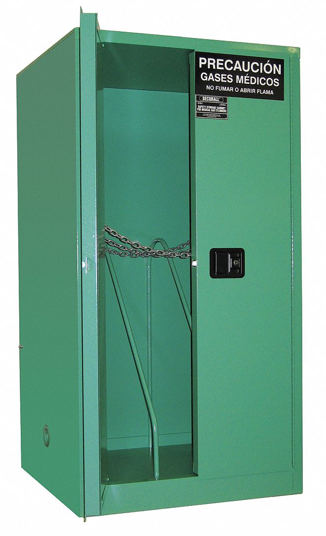 Gas Storage Cabinet, 6 - 9 H Cyl