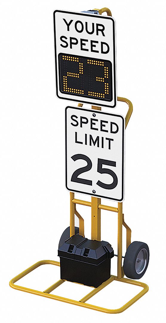 LED Indoor Radar Speed Sign, 59.2 x 22.5