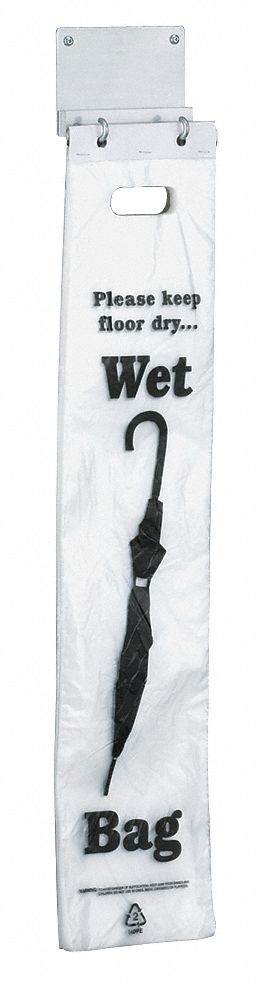 Wet Umbrella Bag Holder, Aluminum