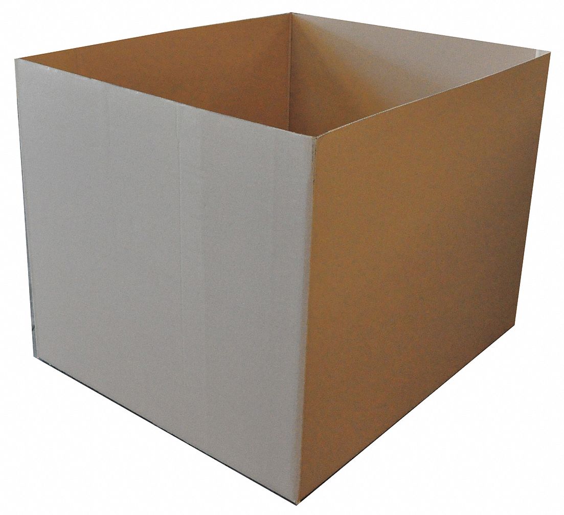 Bulk Container Botm, Dble Wall, 48 In., PK5