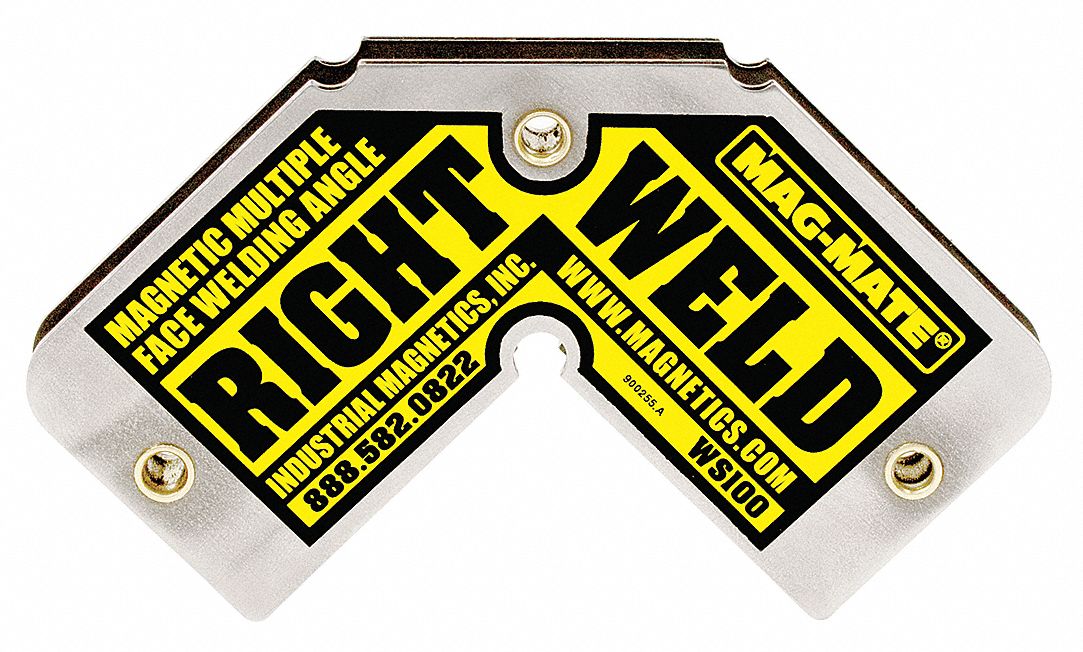 Right Weld Magnetic Square 45/90 Deg.