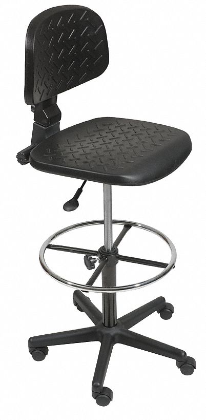 Drafting Chair, Black