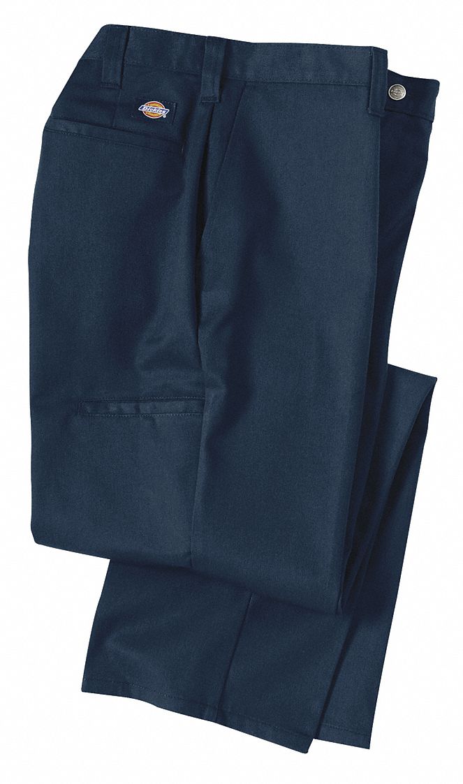 Industrial Work Pants, Twill, Navy, 30x30
