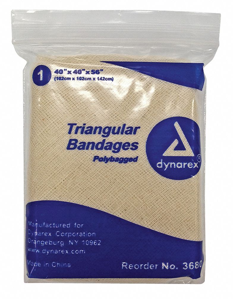Triangular Bandage, 40 x 40 x 56 In.
