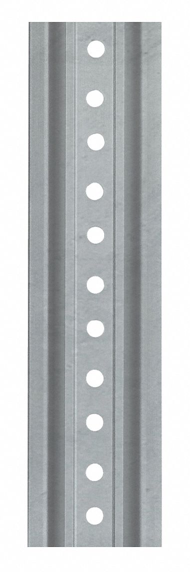 Post, U Channel, Silver, 6 ft.