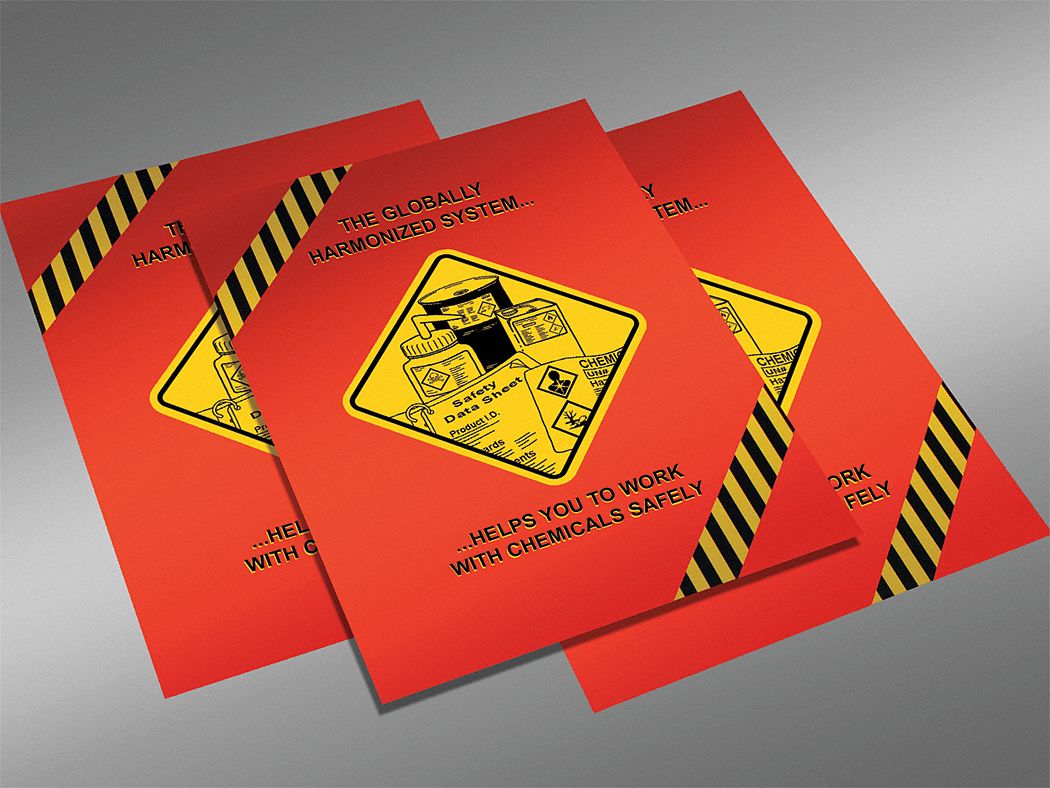 Safety Poster, 28 x 15In, Laminated Ppr