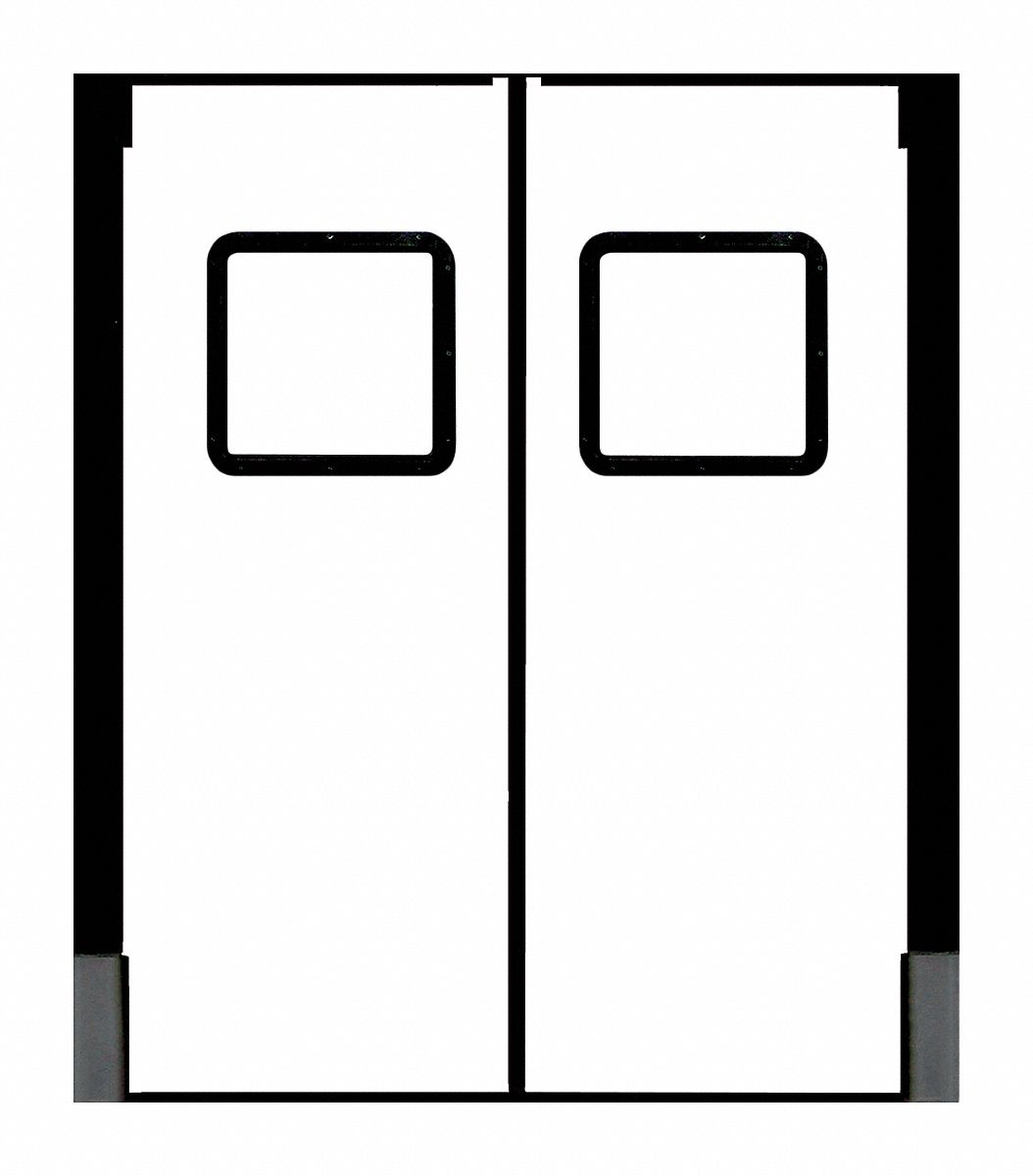 Door, Swinging, 3 ft x 8 ft, White