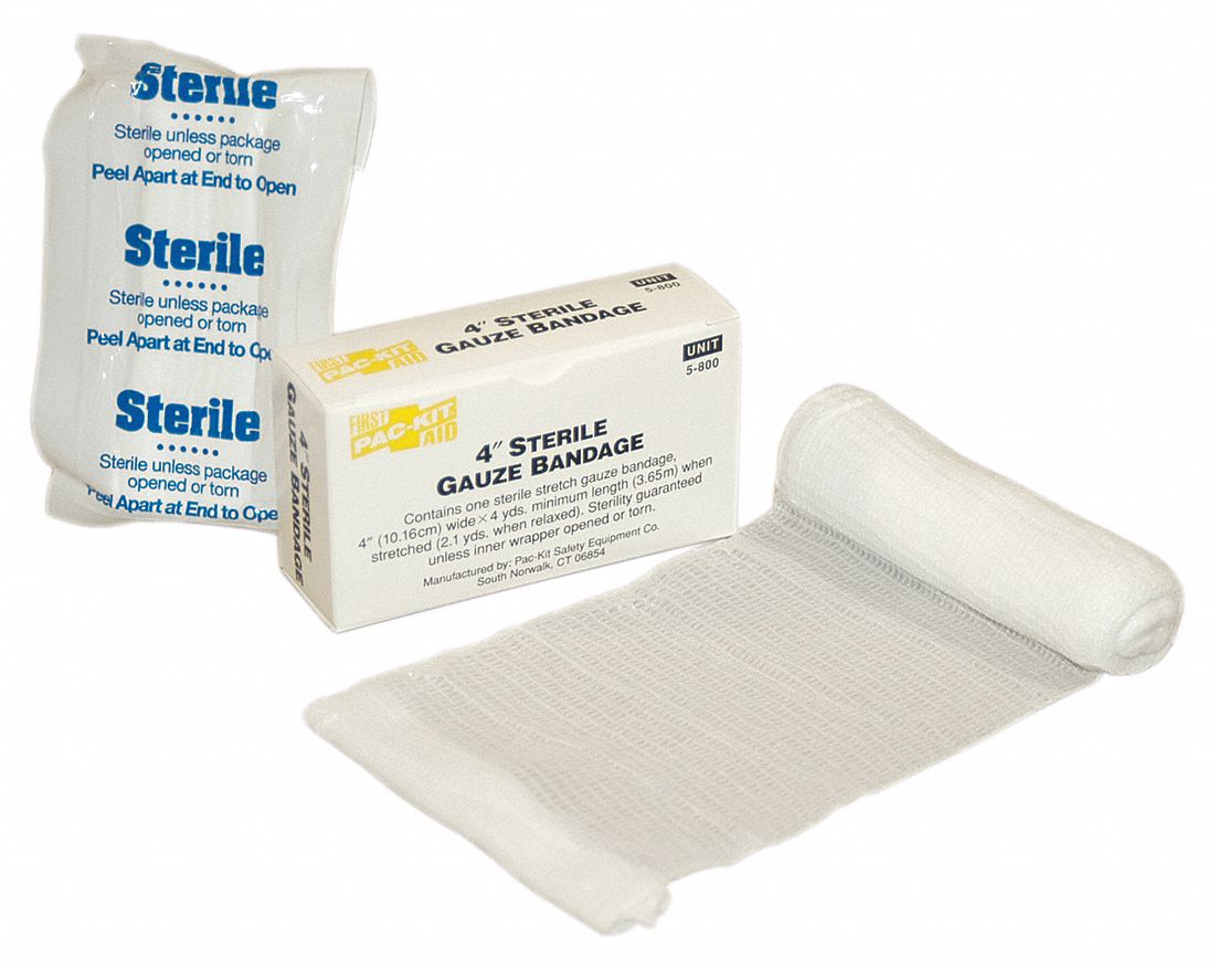 Sterile Stretch Gauze, 4in.