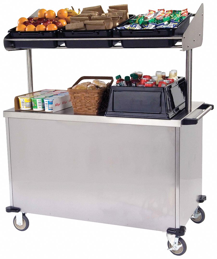 Breakfast Cart, 54-3/4x67x28-1/4 In