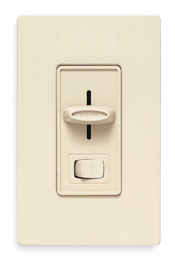Dimmer, Slide/Rocker 120V, 600W, 1-Pole