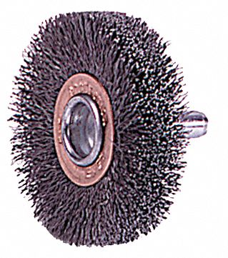 Wire Wheel, Stem Mt, 3 D, Max RPM 20, 000