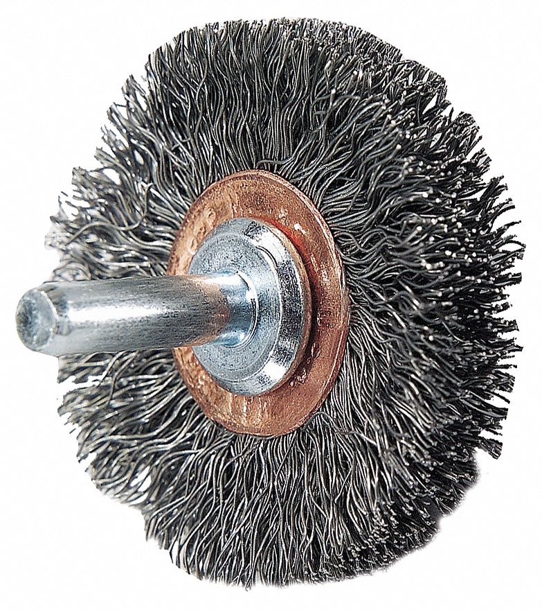Wheel Brush, 2 In Dia