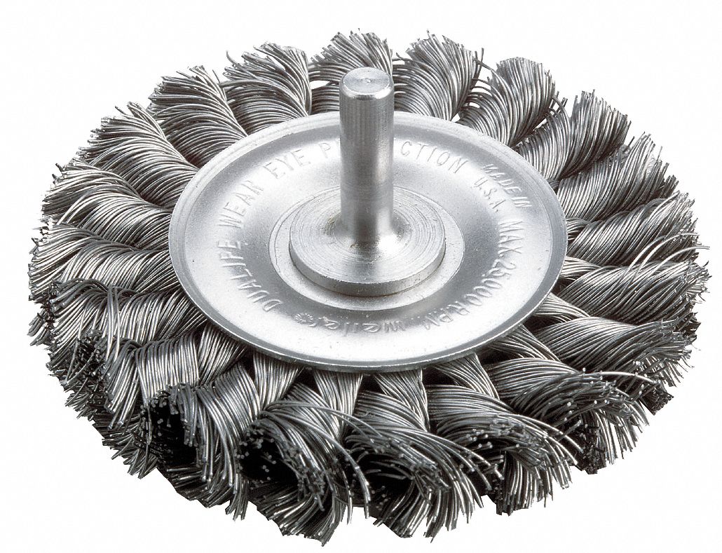 Brush, Knot Wire Wheel