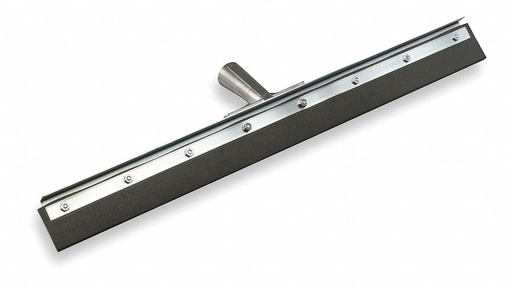 Squeegee, Gray, 24 In., Non Marking Rubber