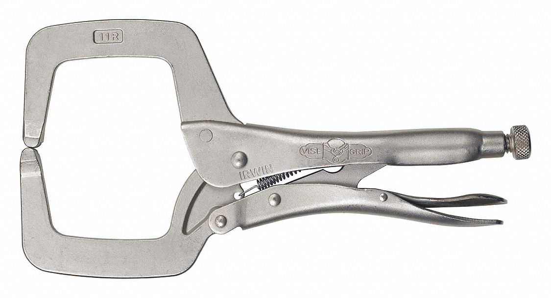 Locking C Clamp, 11 In, 2 5/8 In Throat