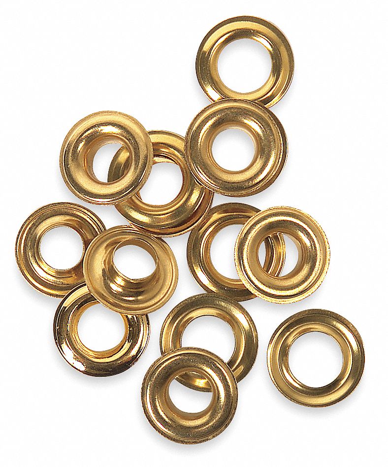 Grommets, 3/8 In, For 3AB82, PK 24