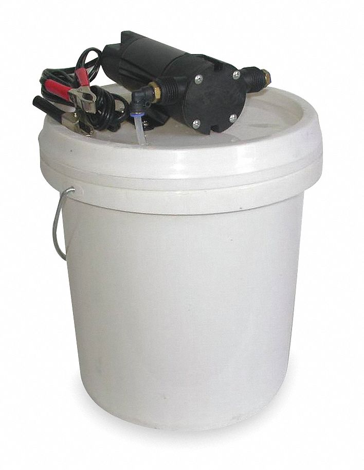 Oil Change Pump System, Poly, 12VDC