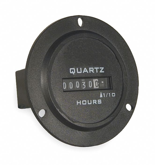 Hour Meter, DC Quartz