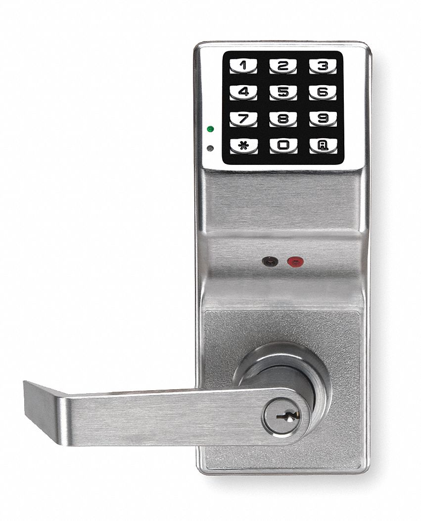 Battery Operated Push Button Lock