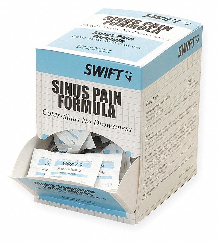 Sinus Pain Tablet, Pk 500