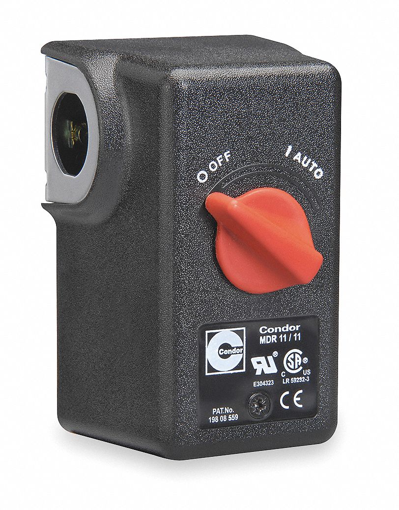 Pressure Switch120-150PSI, 1Port, Sw, 26A