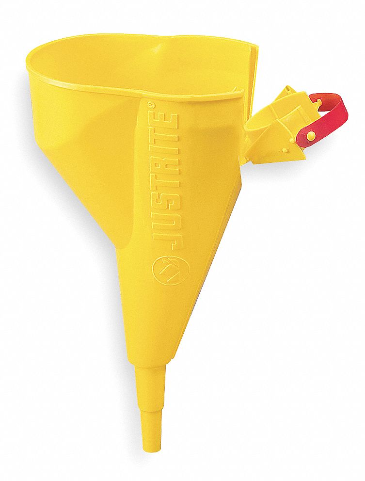 Funnel, 11In.X1/2In., Yellow