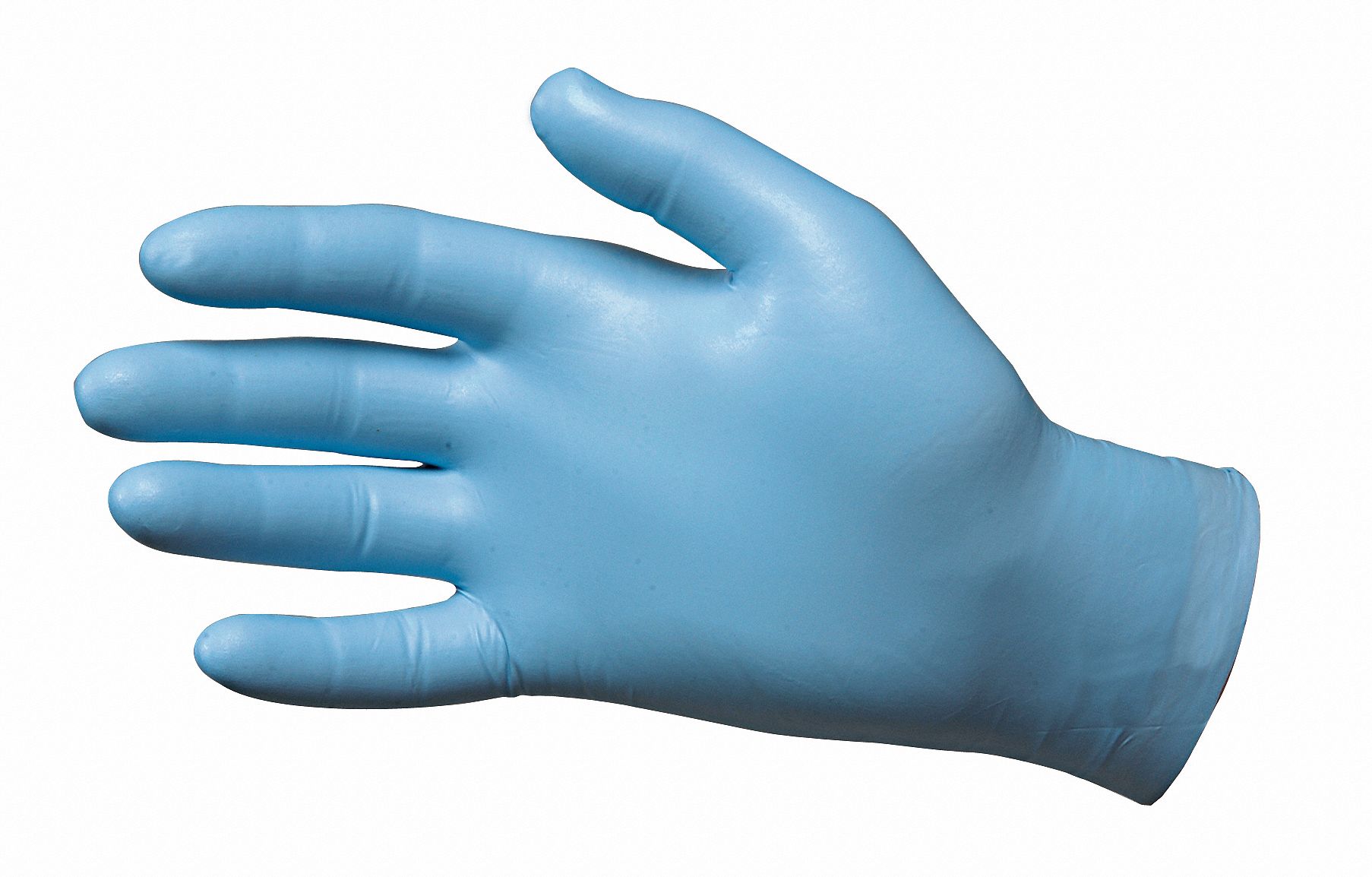 Disposable Gloves, Nitrile, XL, Blue, PK50