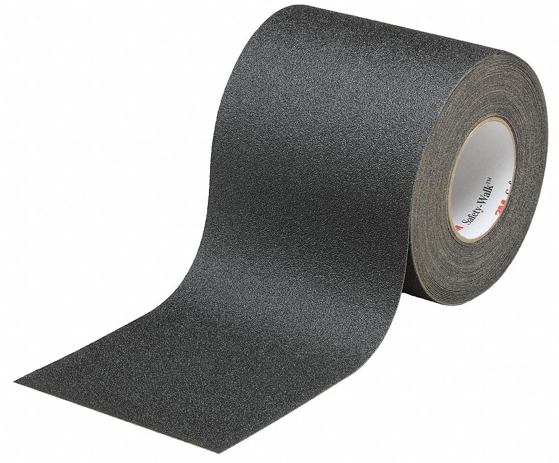 Antislip Tape, Black, 6 In x 60 ft.