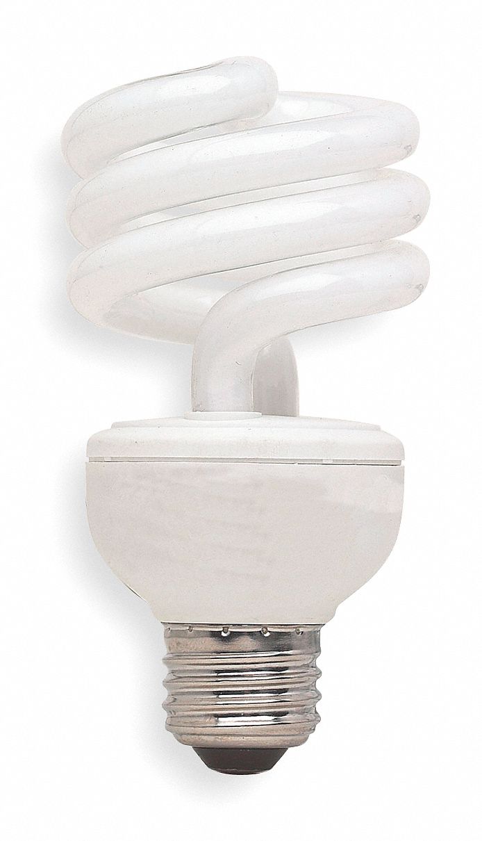 Screw-In CFL, 20W, T3, Medium