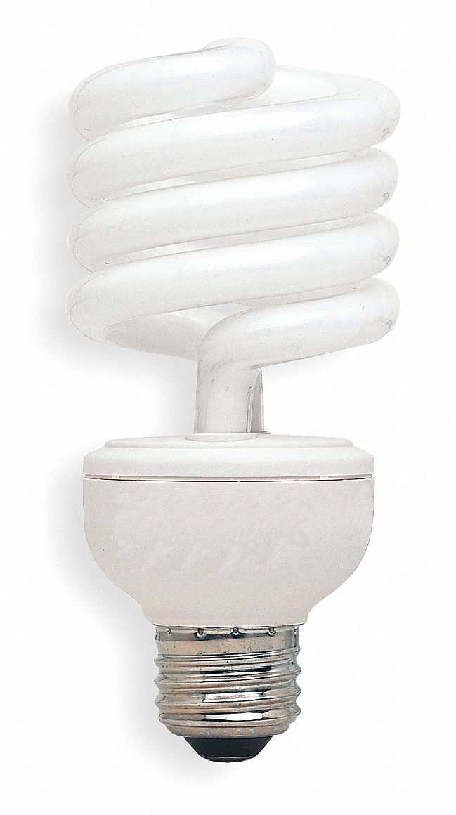 Screw-In CFL, 26W, T3, Medium