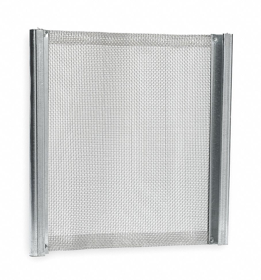 Screen, SS, 43 x 43 Mesh, 48 1/2x39 1/2 In